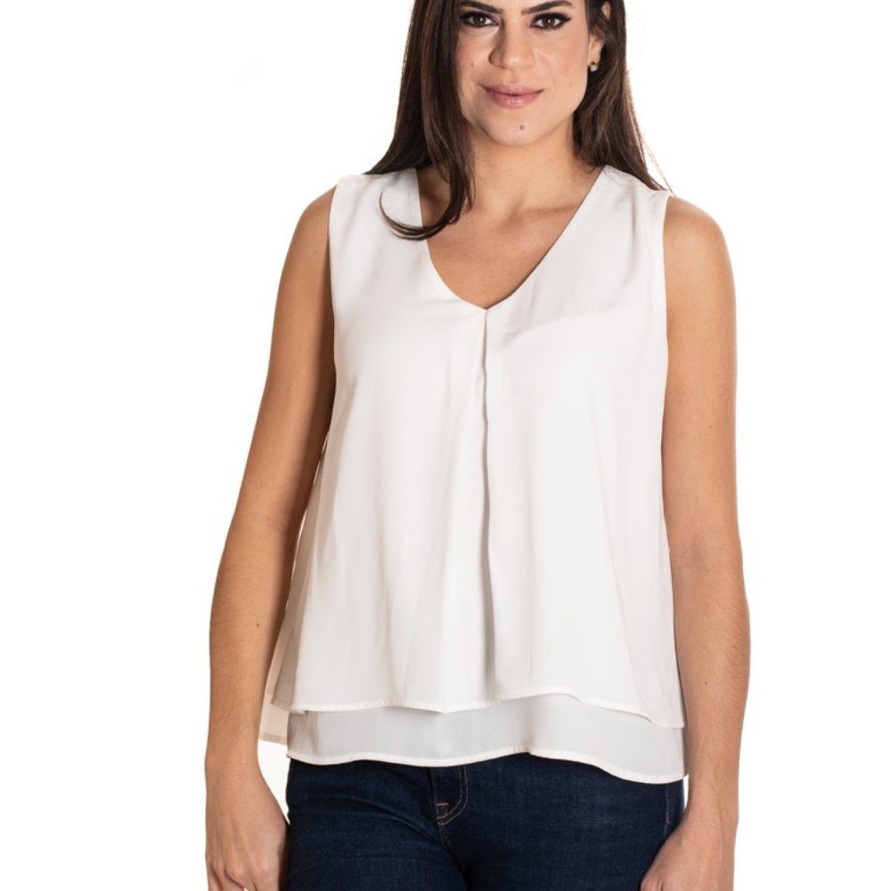 VECCELI Italy Women's Milano Super Luxe Fabulous Tank Top